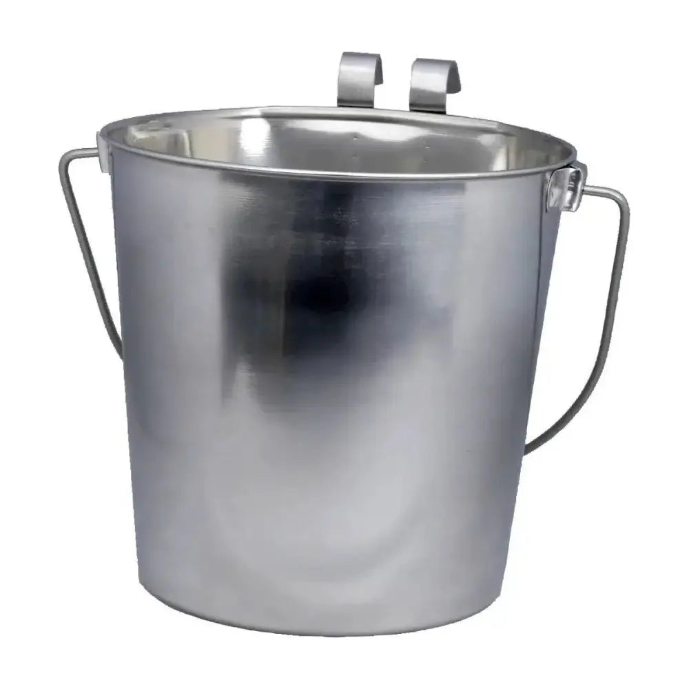 ThoozyPet Heavy Duty Flat Sided Pail with Two Hooks - Talis Us
