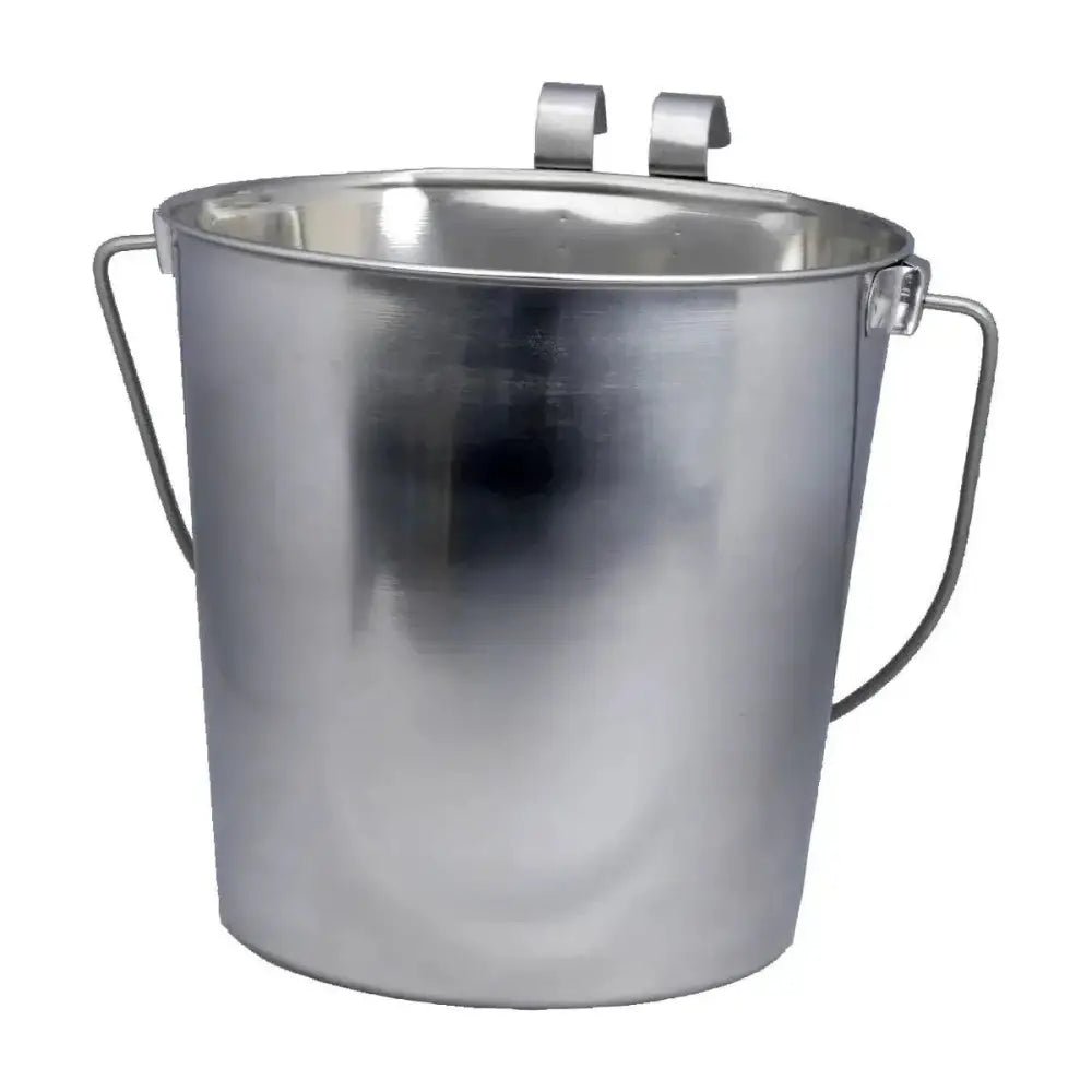 ThoozyPet Heavy Duty Flat Sided Pail with Two Hooks - Talis Us