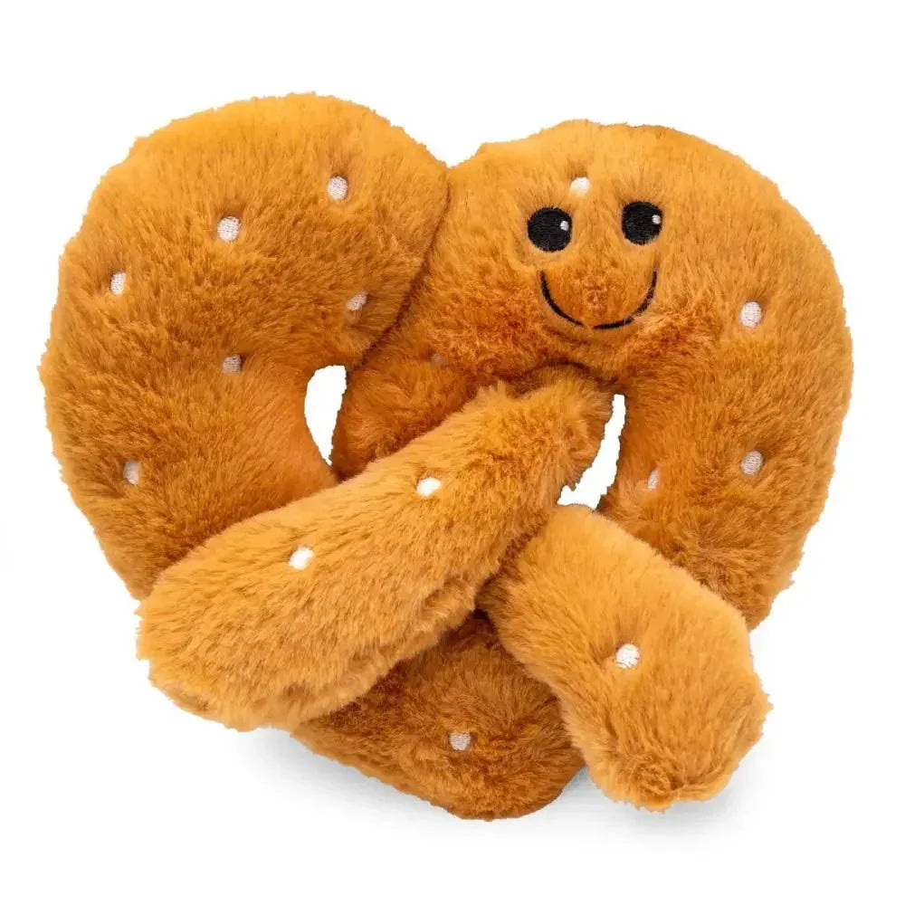 ThoozyPet Pretzel Dog Toy - Soft & Fun Squeaky Plush 8” - Talis Us