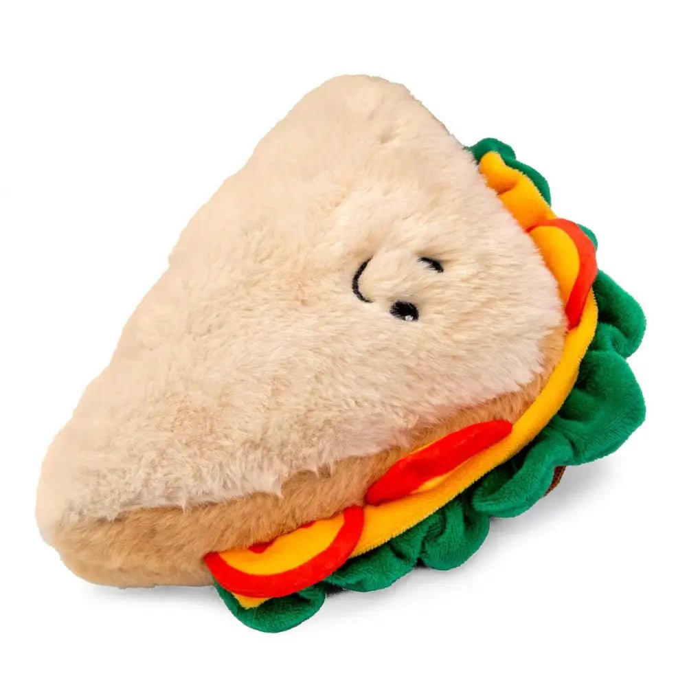 ThoozyPet Sandwich Dog Toy - Soft and Fun Plush Plaything 8” - Talis Us