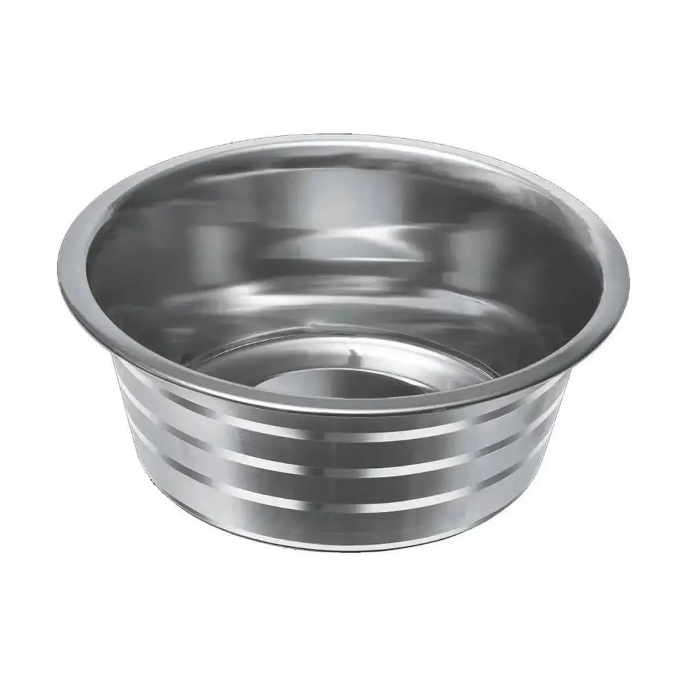 ThoozyPet Standard Feeding Dishes with Silver Stripe - Talis Us