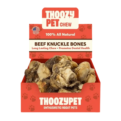 ThoozyPet USA - Sourced Beef Knuckle Bone Dog Chews 10ct - Talis Us