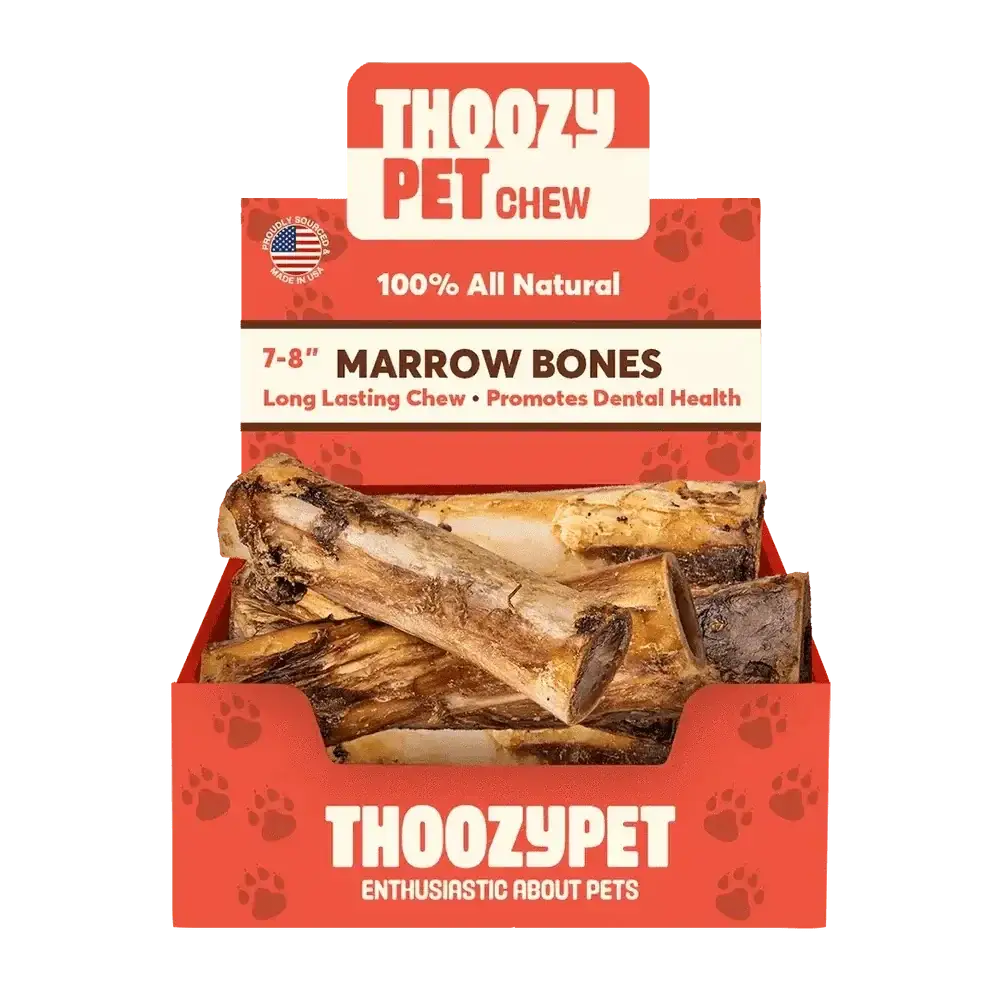 ThoozyPet USA - Sourced Marrow Center Bone Dog Chews 7 - 8" 20ct - Talis Us