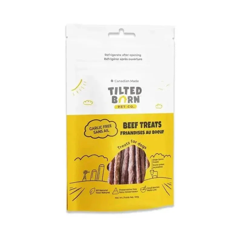 Tilted Barn Pet Beef Recipe No Garlic Soft & Chewy Dog Treats 3.53oz - Talis Us