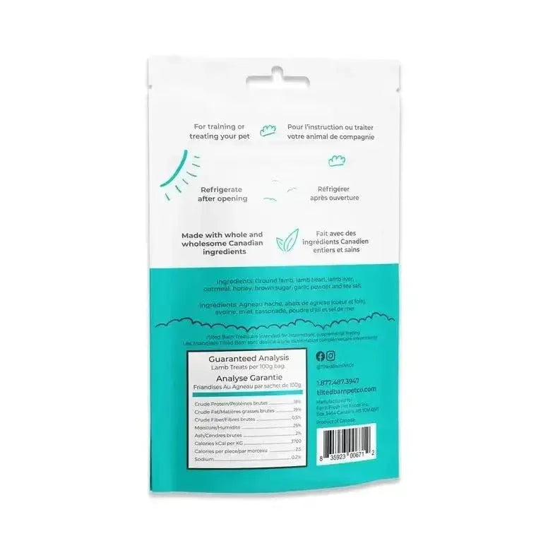 Tilted Barn Pet Canadian Lamb Recipe Miniwags Dog Treats 3.53oz - Talis Us