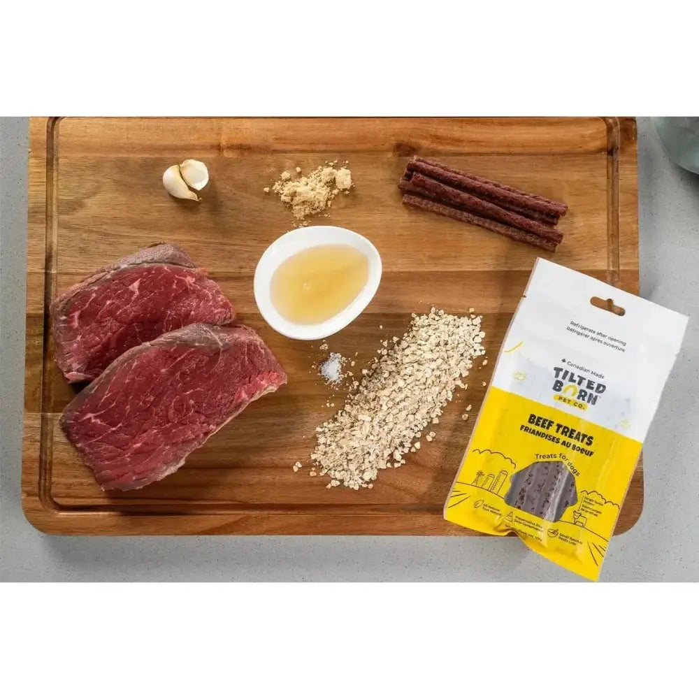Tilted Barn Pet Company Beef Recipe Treats For Dogs 3.53oz - Talis Us