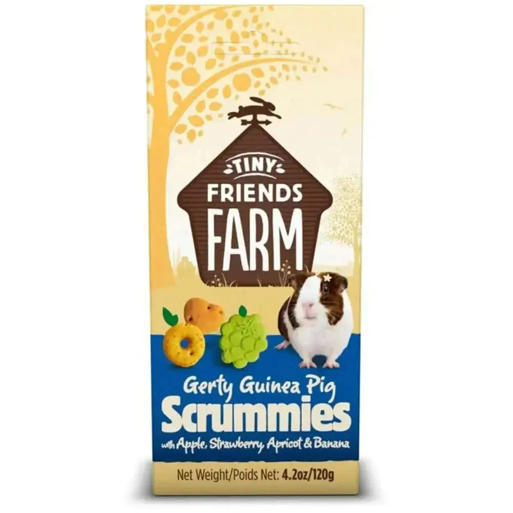 Tiny Friends Farm Gerty Guinea Pig Treats Scrummies 4.2 oz Tiny Friends Farm