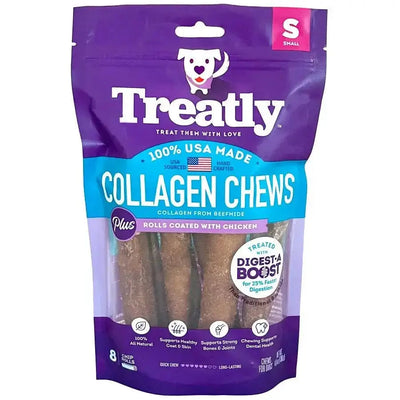 Treatly Collagen Chew Rolls Dog Treats - Talis Us