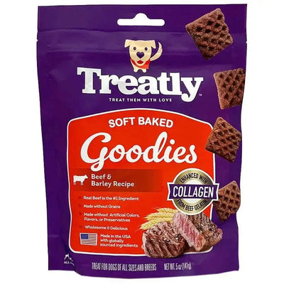 Treatly Soft Baked Goodies Dog Treats 5 oz - Talis Us