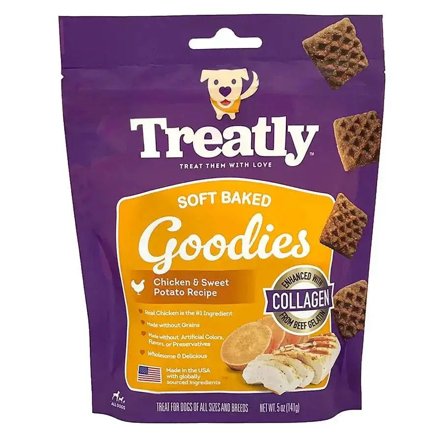 Treatly Soft Baked Goodies Dog Treats 5 oz - Talis Us