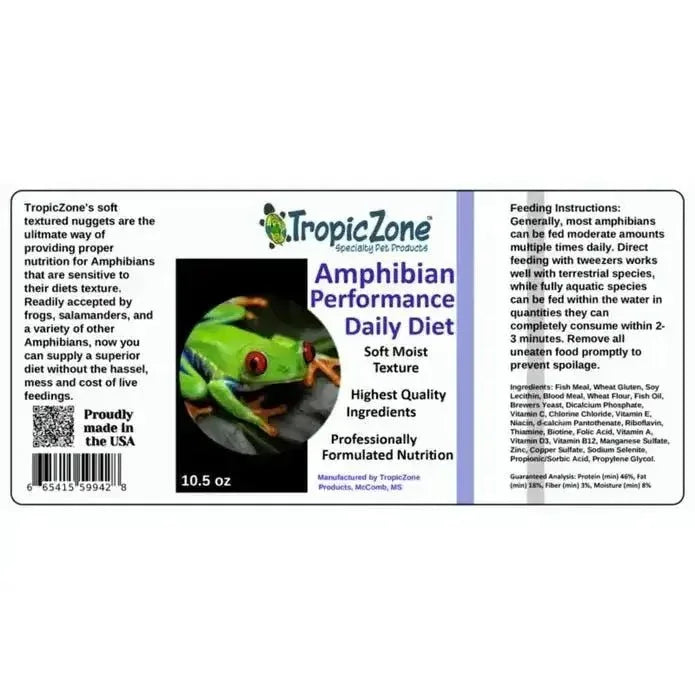 TropicZone Amphibian Soft Serve Diet - Talis Us