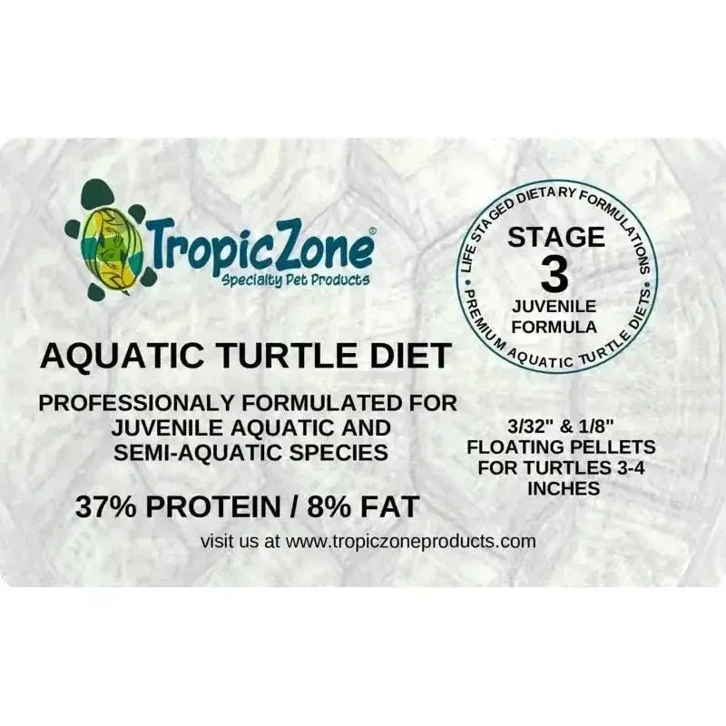 TropicZone Aquatic Turtle Diet Stage - 3 Juvenile Formula - Talis Us