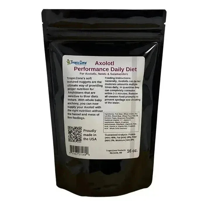 TropicZone Axolotl Performance Daily Diet - Talis Us