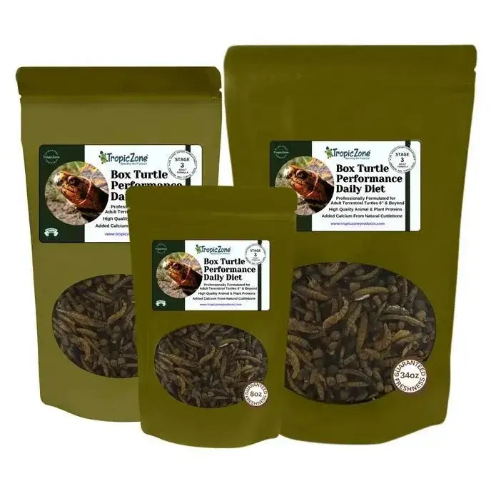 TropicZone Box Turtle Diet Stage - 3 Adult Formula - Talis Us
