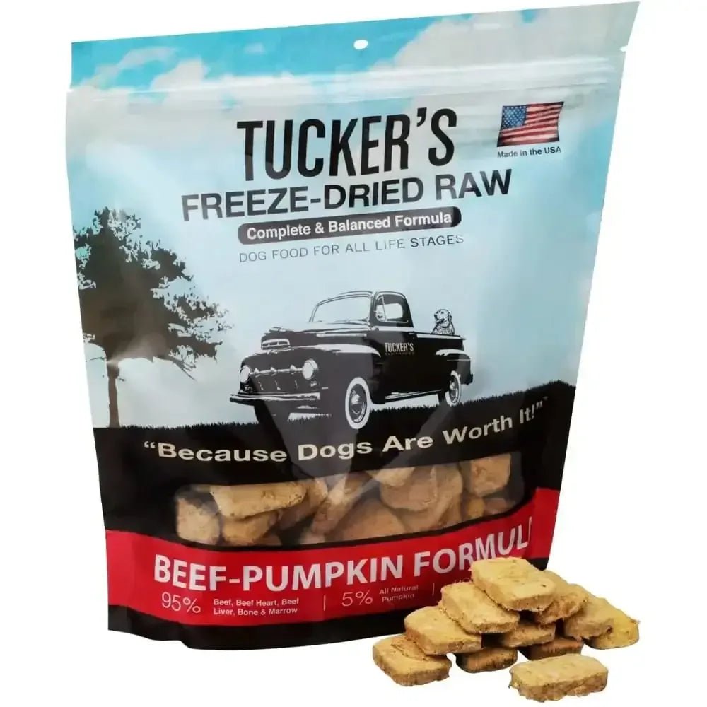 Tucker's® Beef - Pumpkin Complete and Balanced Freeze - Dried Diets for Dogs, 14 Oz - Talis Us