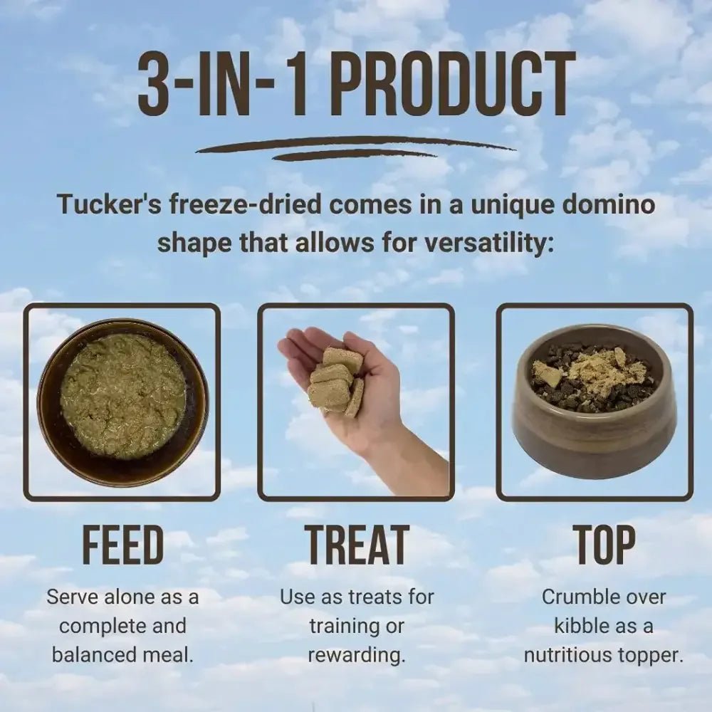 Tucker's® Pork - Bison - Pumpkin Formula Freeze - Dried Dog Food, 14 Oz - Talis Us