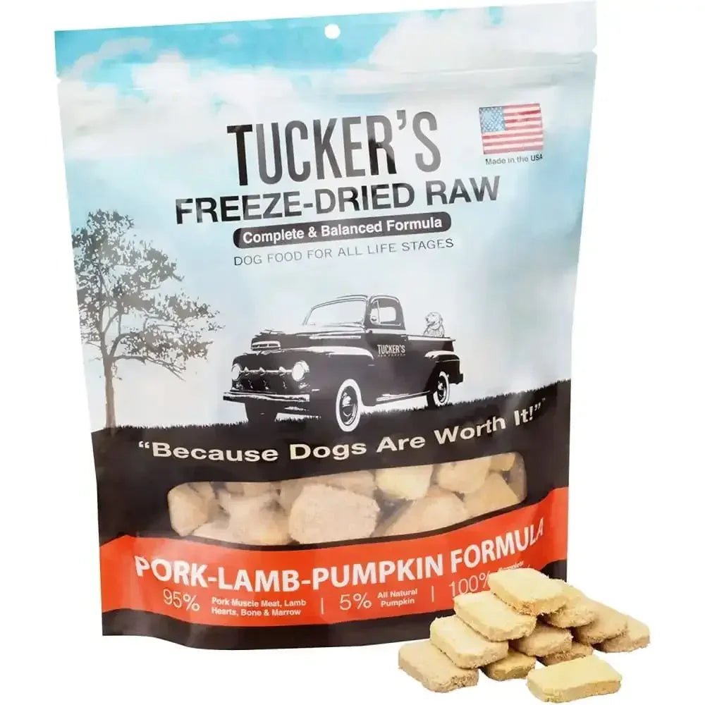 Tucker's® Pork - Lamb - Pumpkin Formula Freeze - Dried Dog Food, 14 Oz - Talis Us