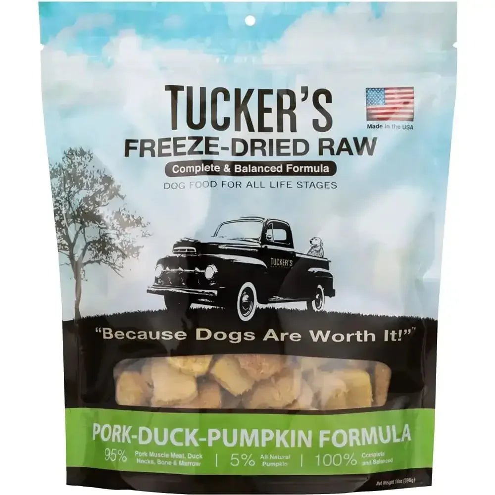 Tucker's® Raw Basics Pork - Duck - Pumpkin Raw Frozen Food For Dogs - Talis Us