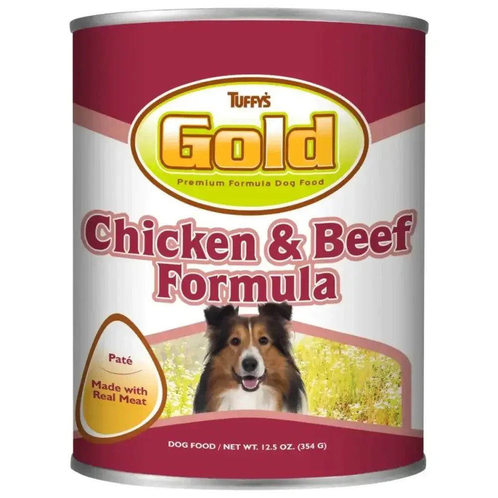 Tuffy's Gold Chicken & Beef Canned Dog Food 12ea/12.5 oz - Talis Us