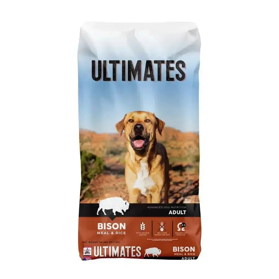 Ultimates Bison & Rice Dry Dog Food - Talis Us