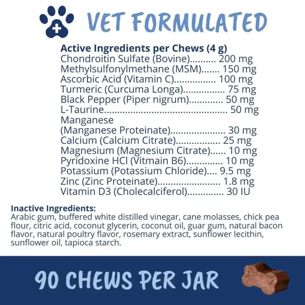 Under the Weather Disc & Spine Soft Chew 60ct. - Talis Us