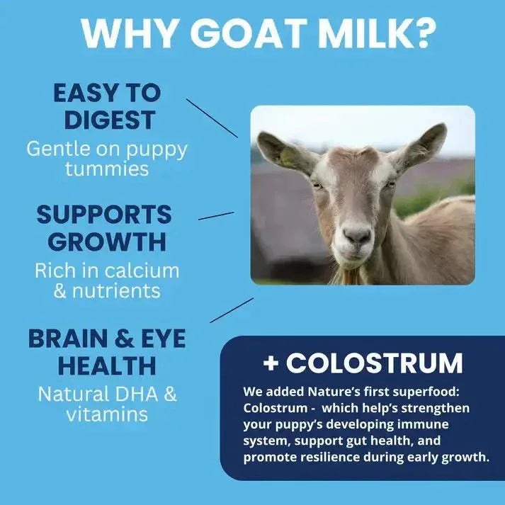 Under the Weather Goat Milk Replacer for Puppies 12 oz - Talis Us