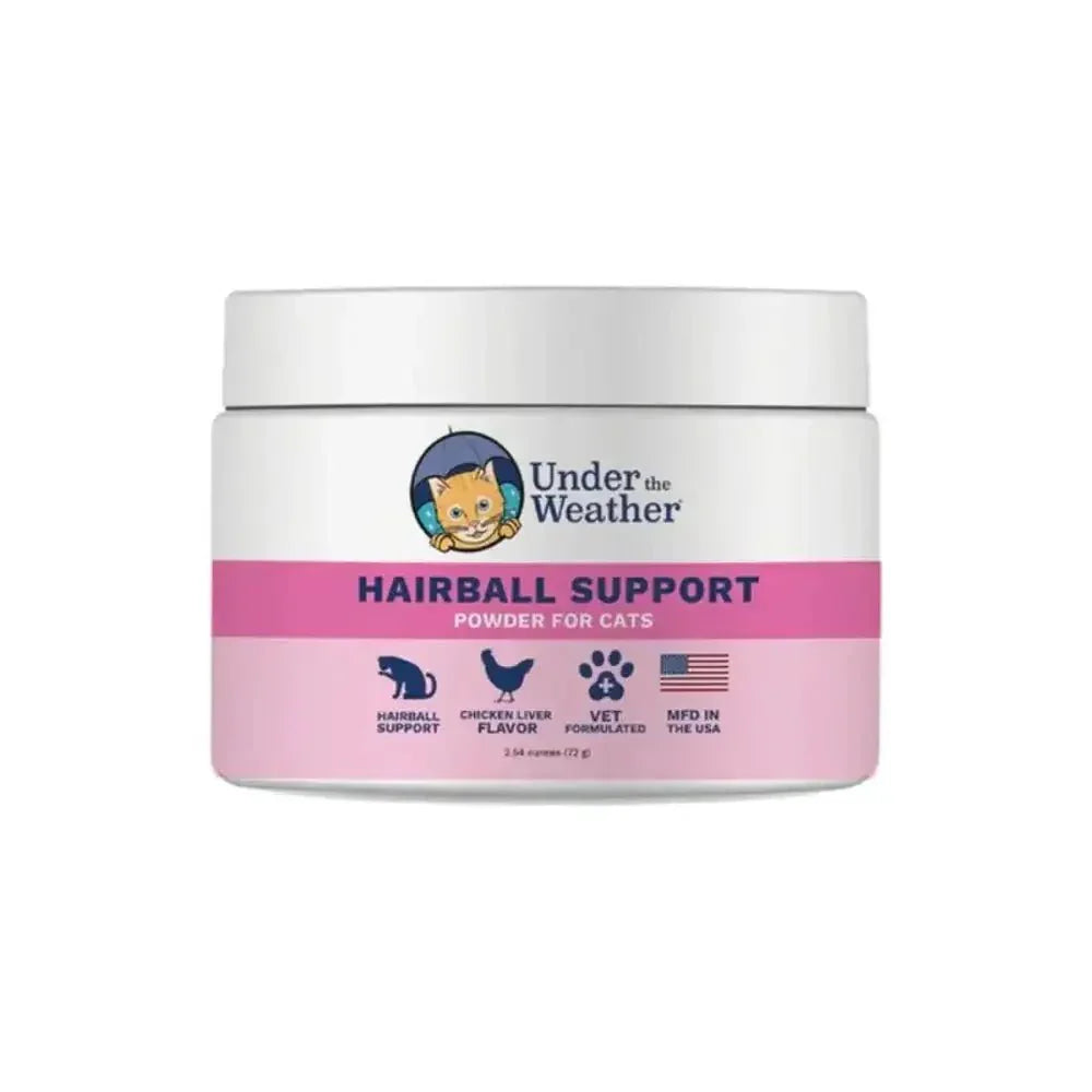 Under the Weather Hairball Support Powder for Cats 2.54oz - Talis Us