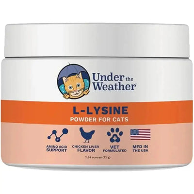 Under the Weather L - Lysine Powder for Cats 2.54oz - Talis Us
