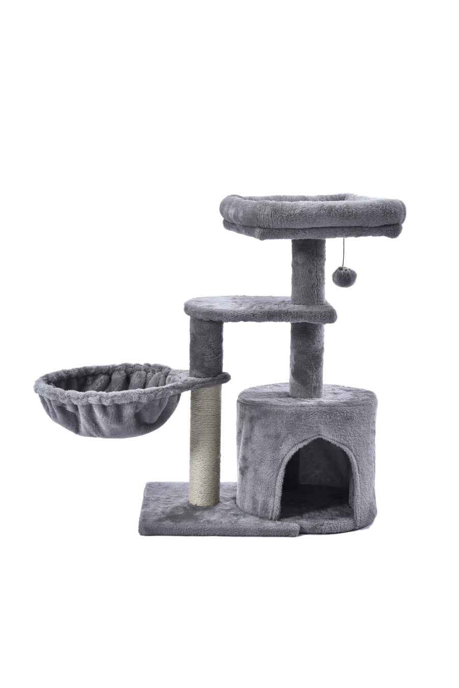 Max & Marlow Multi-Level Cat Tree with Bed 31.5in