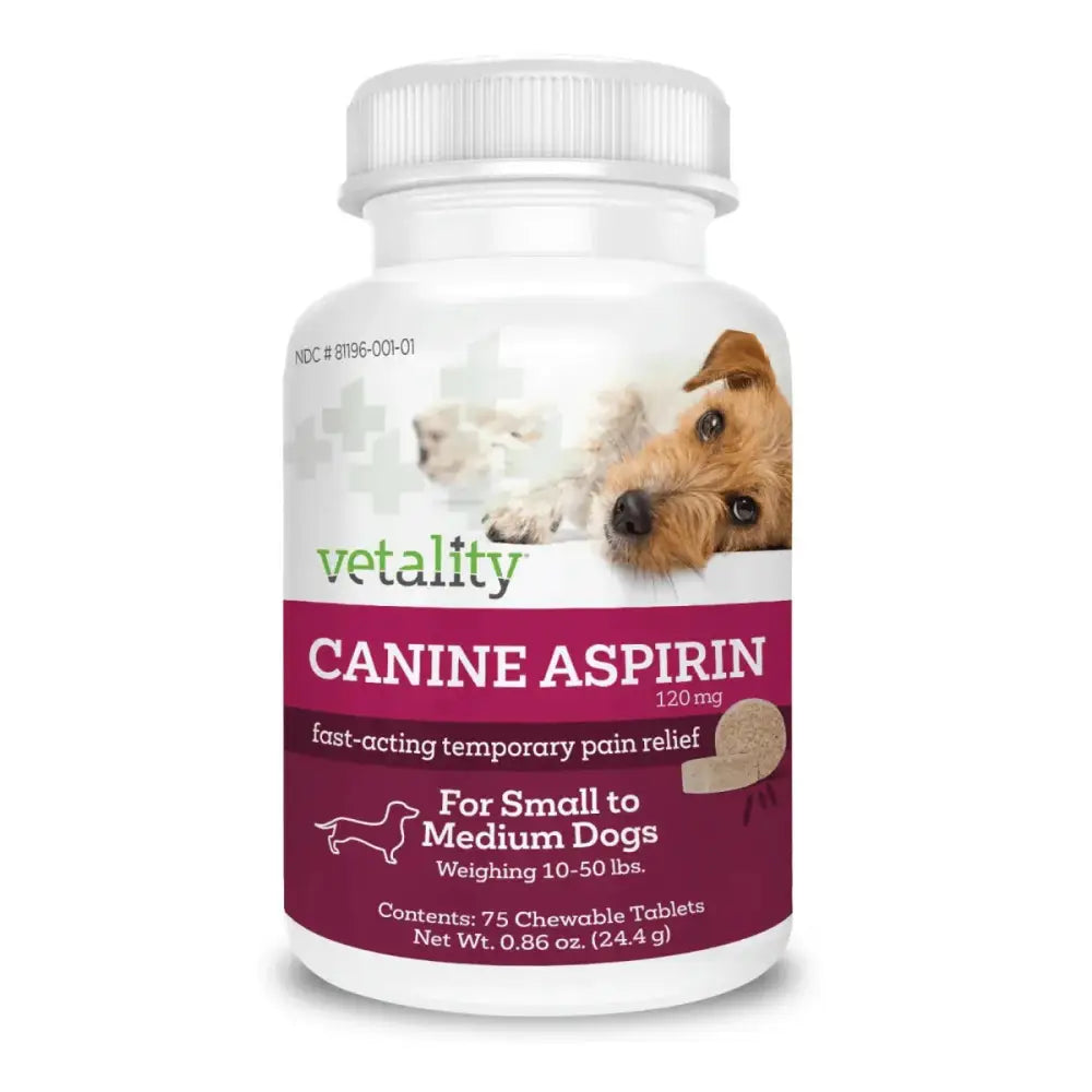 Vetality Canine Aspirin – Fast Acting Pain Relief for Dogs - Talis Us