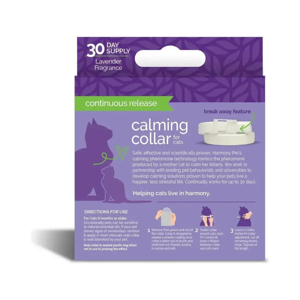 Vetality Harmony Pet Calming Collar for Cats - Talis Us