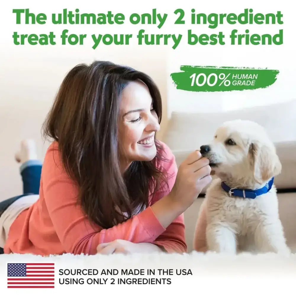 Vitafur Barkin Burger Beef & Pumpkin Dog Treat 4 oz - Talis Us