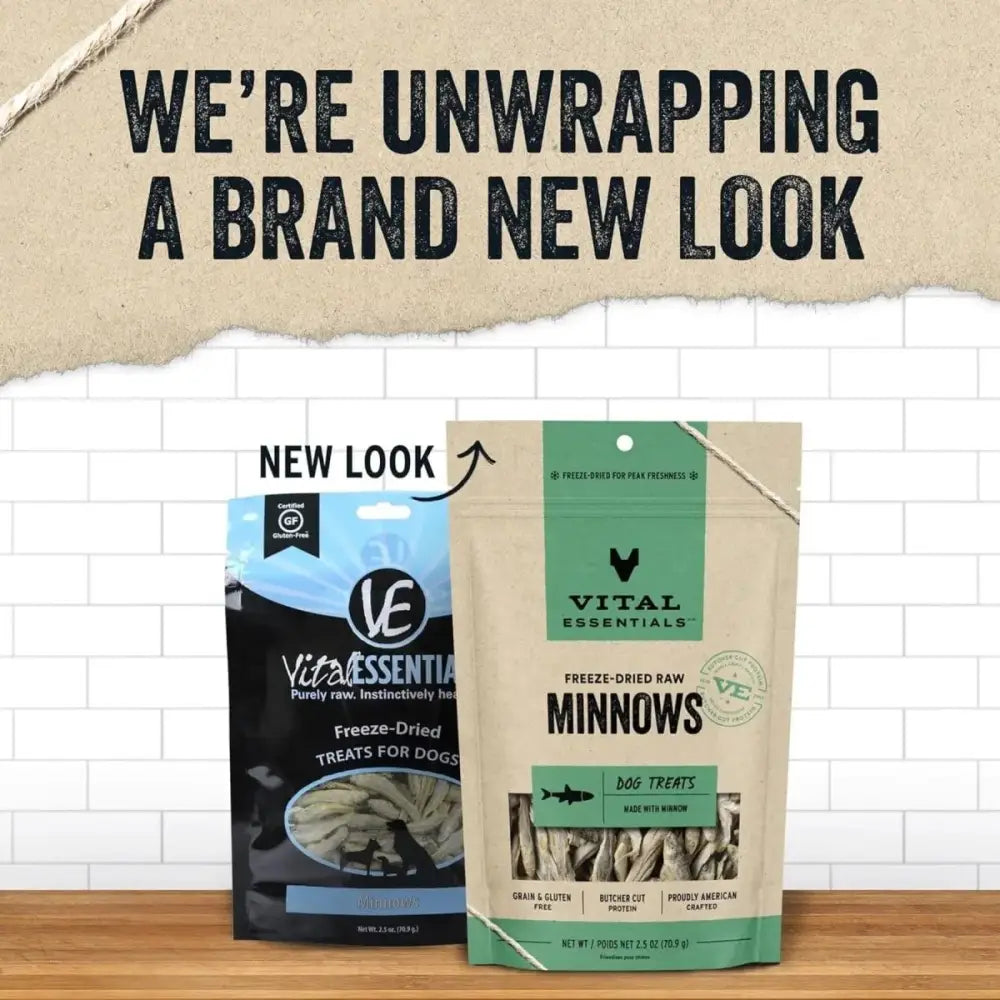 Vital Essentials® Freeze - Dried Minnows Dog Treats - Talis Us