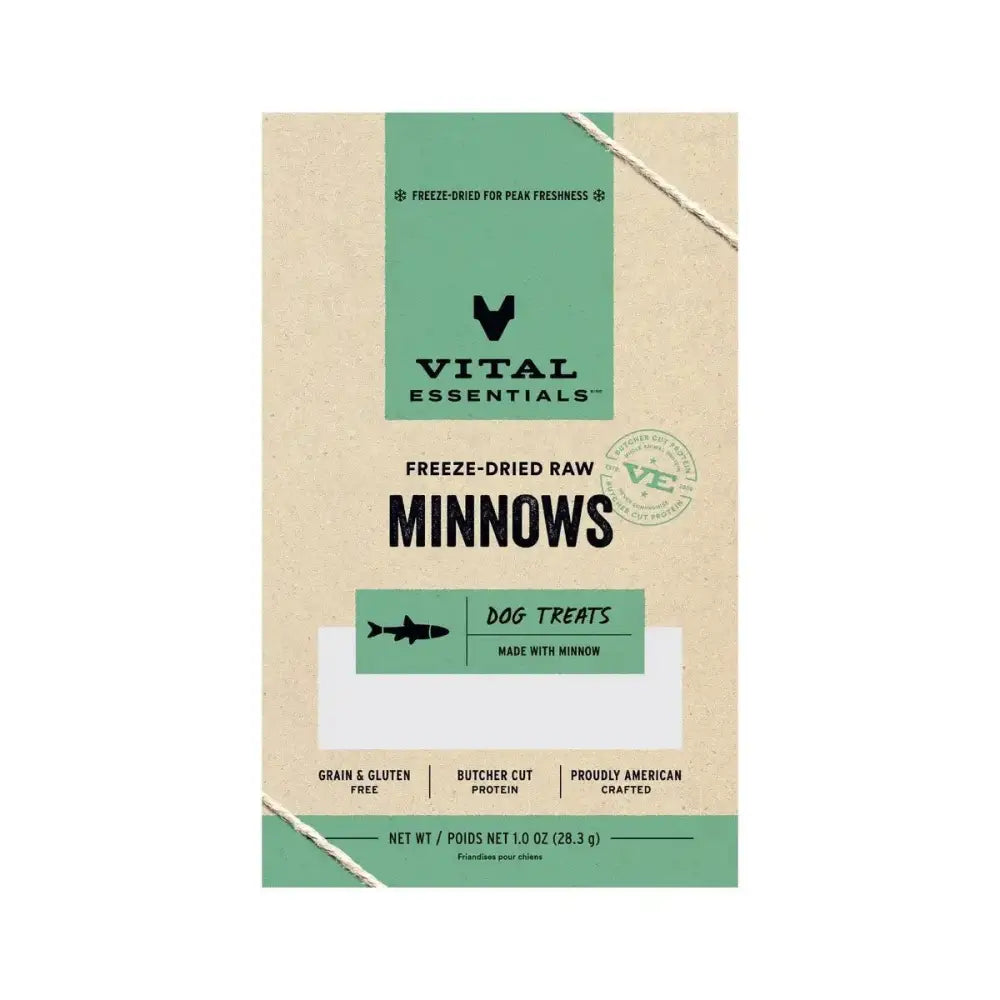 Vital Essentials® Freeze - Dried Minnows Dog Treats - Talis Us