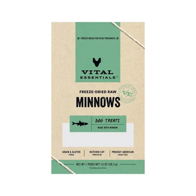 Vital Essentials® Freeze - Dried Minnows Dog Treats - Talis Us