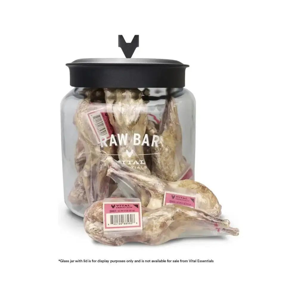 Vital Essentials RAW BAR Freeze - Dried Raw Quails Dog Snacks 20 pcs - Talis Us