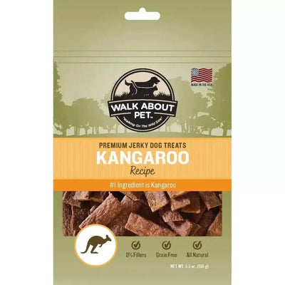 Walk About Kangaroo Jerky Dog Treat - Talis Us