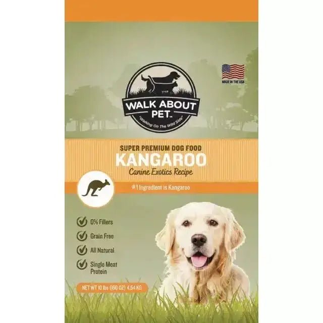 Walk About Pet Canine Exotics Recipe Dog Food 10 lb - Talis Us
