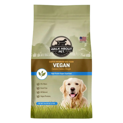 Walk About Pet Canine Exotics Vegan Formula Dog Food - Talis Us