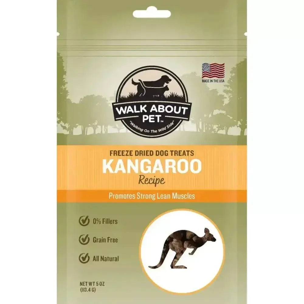 Walk About Pet Kangaroo Freeze Dried Dog Treat - Talis Us
