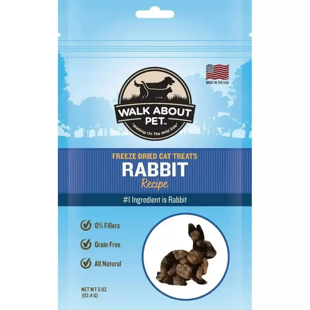 Walk About Pet Rabbit Freeze Dried Cat Treat - Talis Us