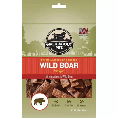 Walk About Pet Wild Boar Jerky Dog Treat - Talis Us