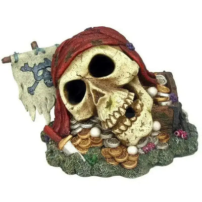 Weco Products Wecorama Catacombs Skull Wreck Aquarium Ornament Multi-Color Weco CPD