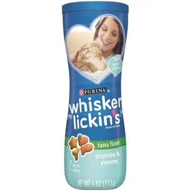 Whisker Lickin's Crunchy Tuna Canister Cat 4 oz - Talis Us