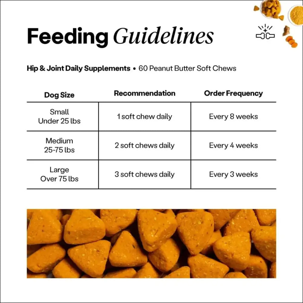 Wild Earth Hip & Joint Soft Chews Vegan Dog Supplements - Talis Us