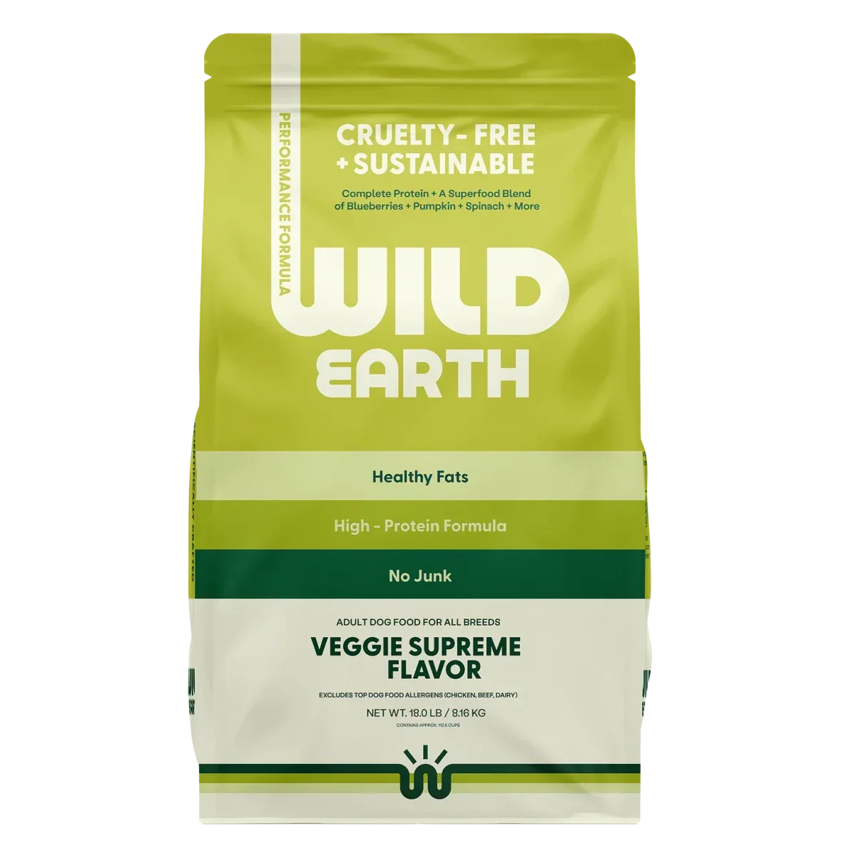 Wild Earth Performance Formula Vegan Dog Food Allergen Free Veggie - Talis Us