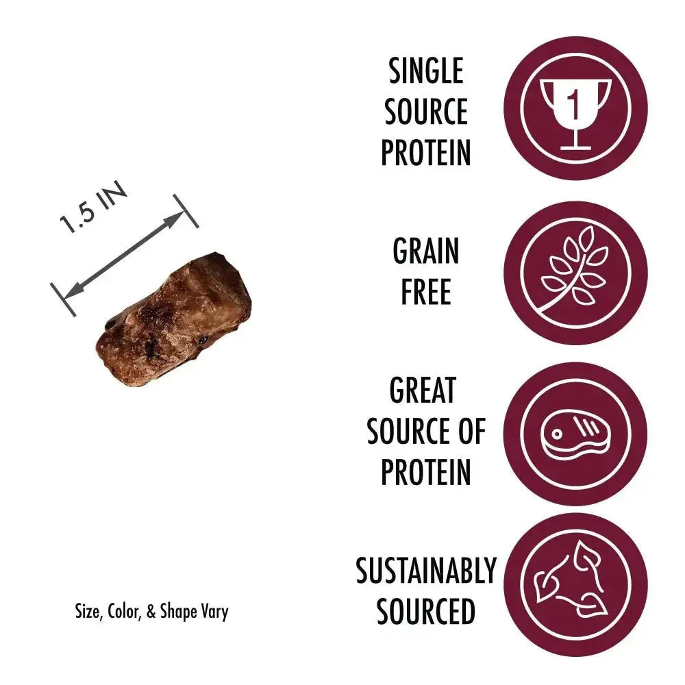 Wild Eats Natural Lamb Lung Bites Dog Treat 4 oz - Talis Us