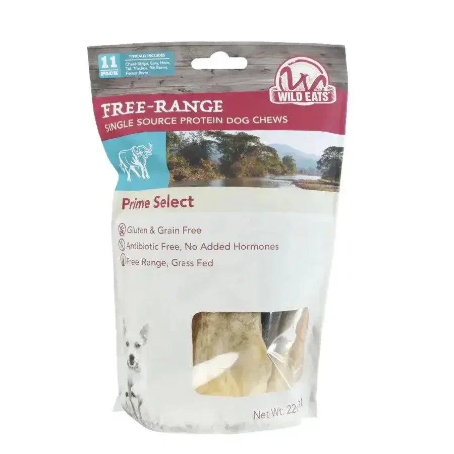 Wild Eats Prime Select Dog Treat Pack 11 ct - Talis Us