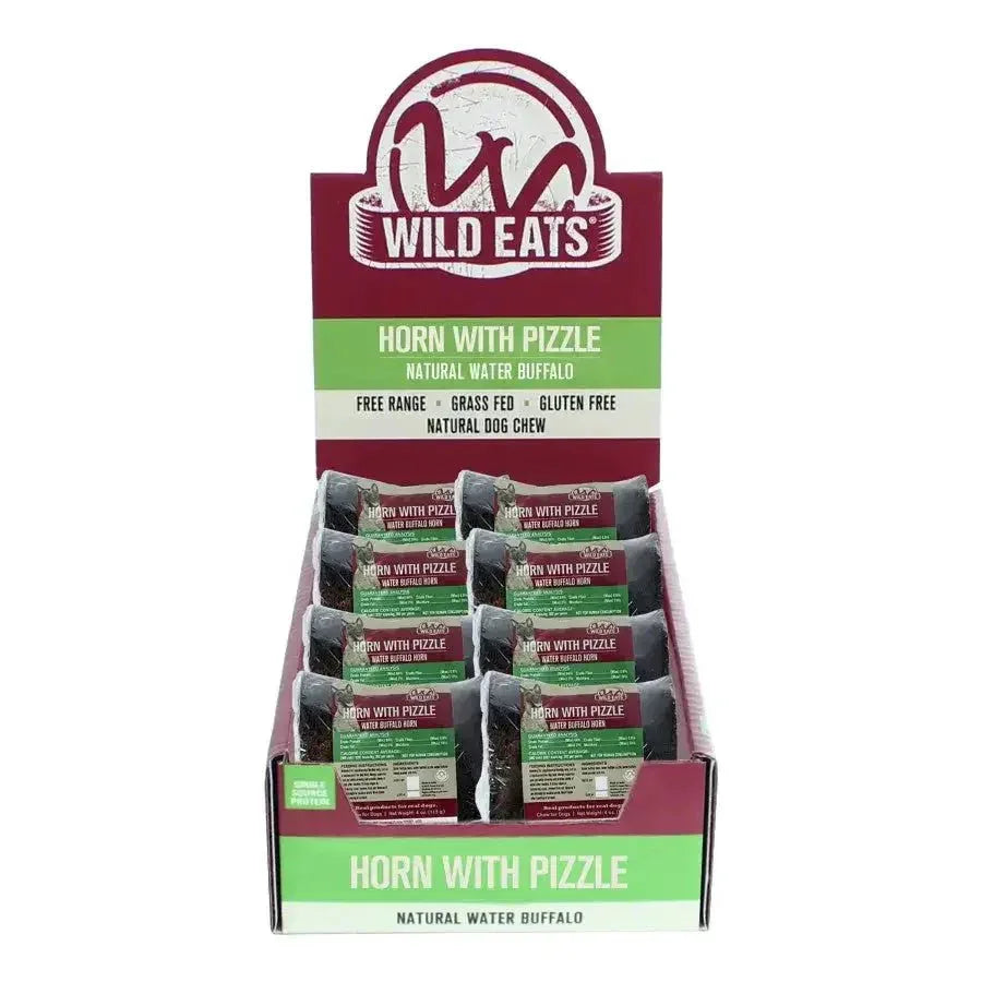 Wild Eats Water Buffalo Horn w/Pizzle Dog Treat - Talis Us