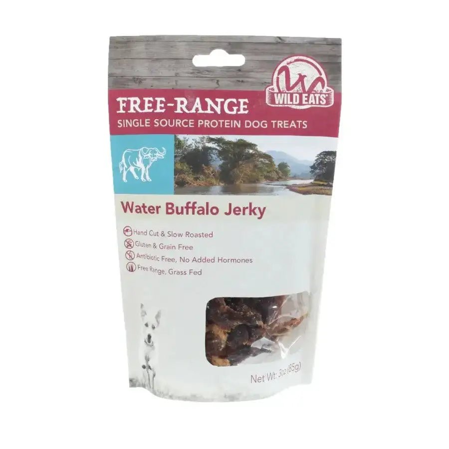 Wild Eats Water Buffalo Jerky Dog Treat 3 oz - Talis Us